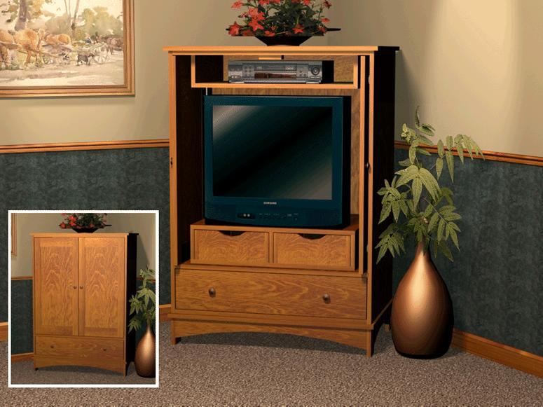 Entertainment Center - FurniturePlans.com