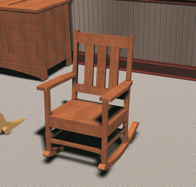 DIY Children's Rocker Woodworking Plans – - Main Image