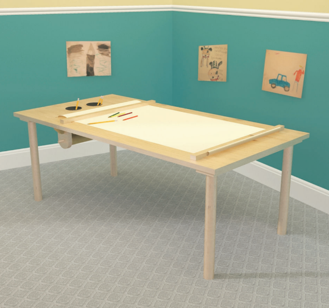 Children's Art Table