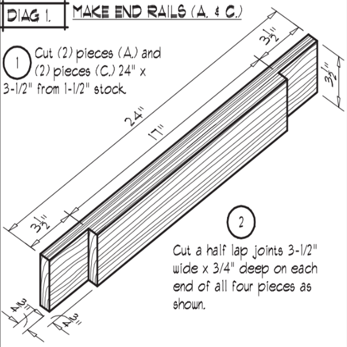 Rotating Tool Work Table (Flip Top Work Bench)