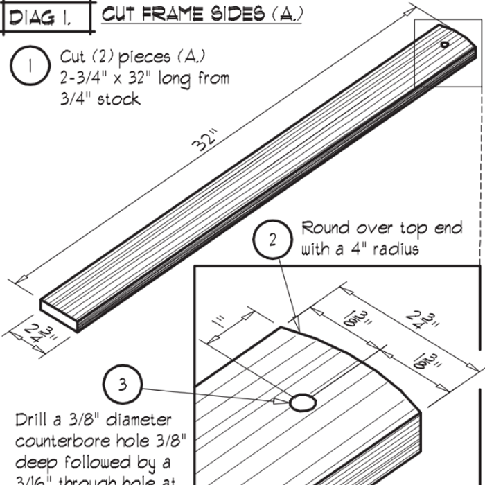 Kitchen Display Shelf