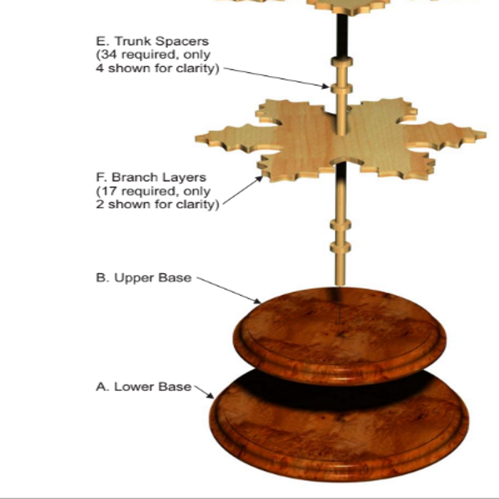 Holiday Tree Centerpiece