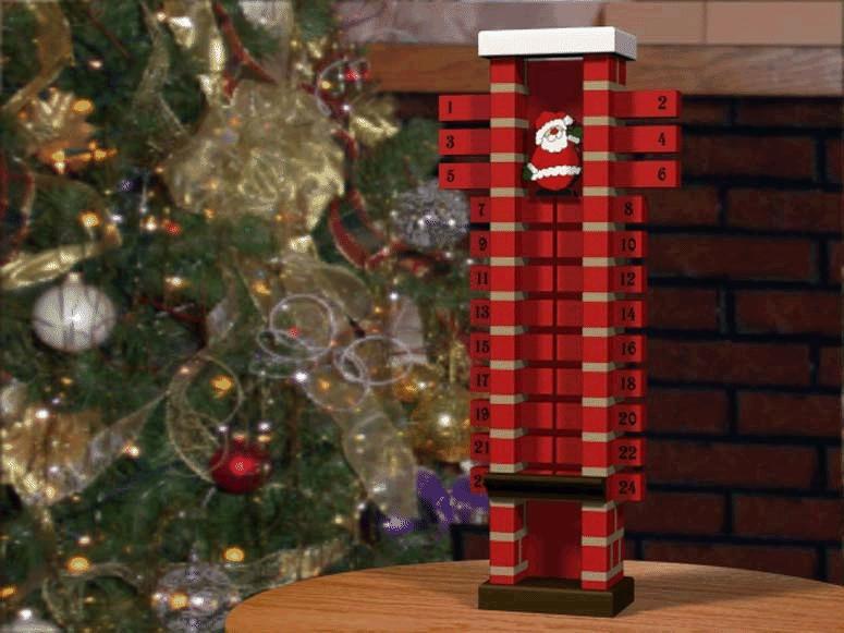 Countdown to Santa Calendar - FurniturePlans.com