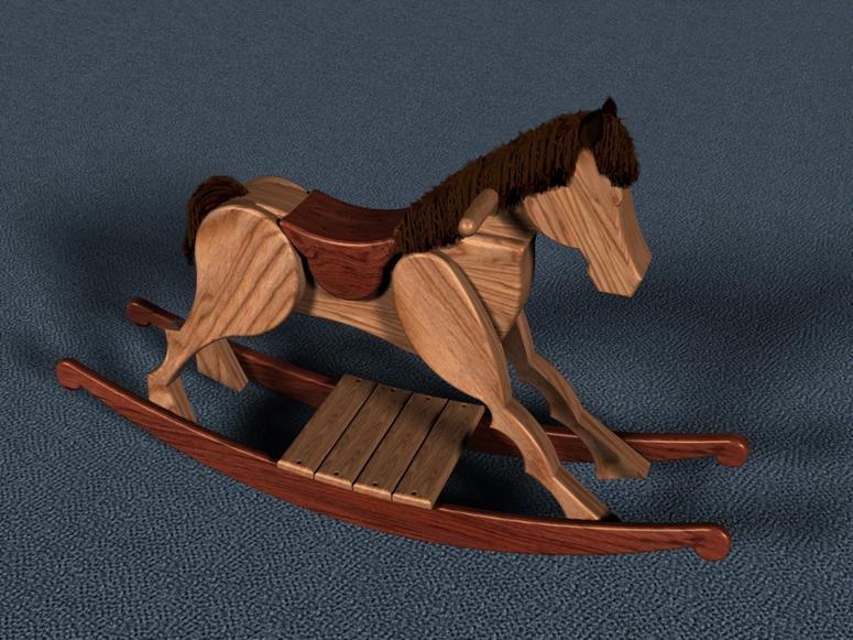 Rocking Horse - FurniturePlans.com