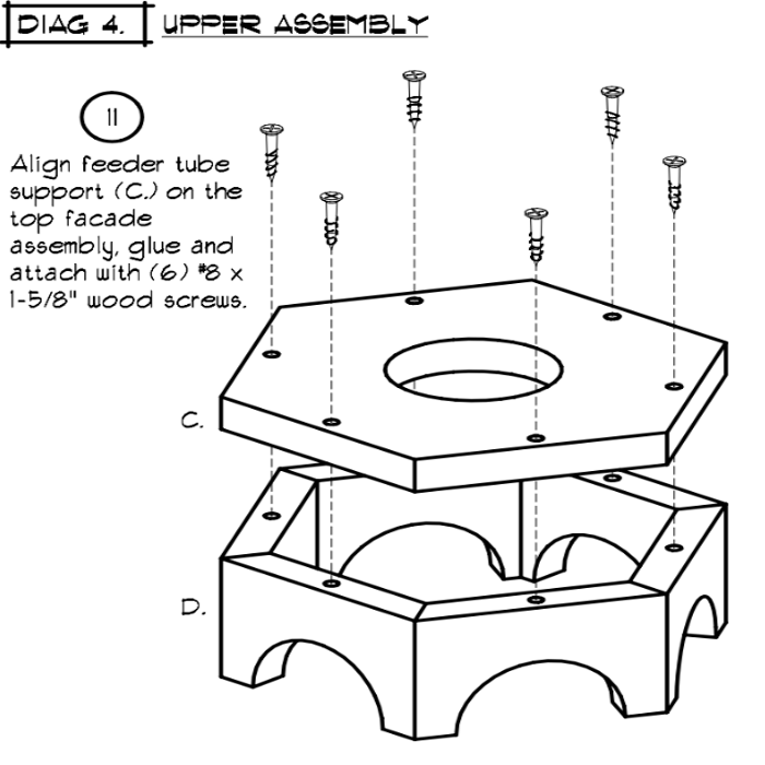 Gazebo Bird Feeder