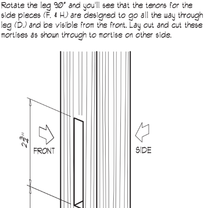 Mission 3-Drawer Nightstand