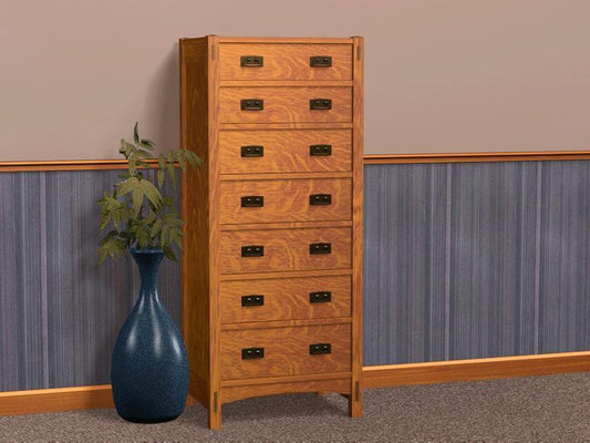 Mission Style Lingerie Chest - FurniturePlans.com