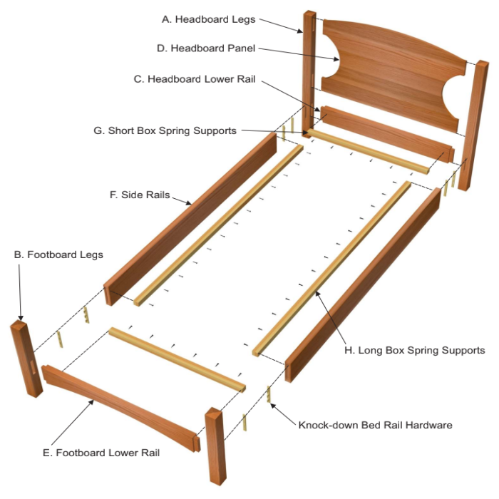 Shaker Bed