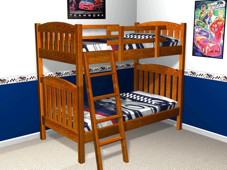 Bunk Bed - FurniturePlans.com